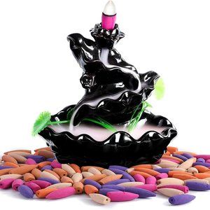 Waterfall Incense Burner Backflow Ceramic Incense